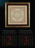 72 Names of God and Archangles Tapestry, 60cm X 60 cm, FRAMED