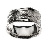 72 Names - Electroforming Silver Bracelet - Hei Hei Ain ה.ה.ע
