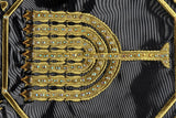 Tallit Bag - Ana BeKo'ah Menorah Embroidery and Beads תיק טלית רקום - מנורה וחרוזים