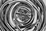 72 Names - Electroforming Silver Wire Letters Pendant - Aleph Lamed Dalet א.ל.ד
