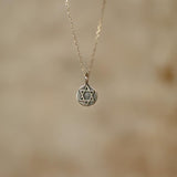 Hei Protection Pendant / Round 925 Silver