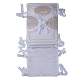 Brit Mila (Circumcision) Cushion with Kabbalistic Names of Protection Embroidery 63cm x 41cm w/Swarovski stones