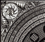 The Book of Formation Etching 1859 - Reproduction 100cm x 70cm, with a CD